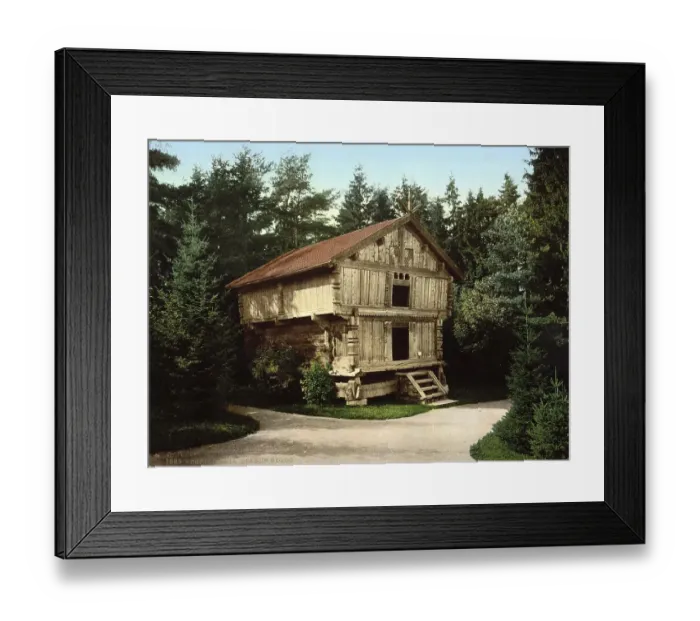 Framed Print : Stabur Bygdo, Christiania, Oslo Framed Print : Stabur Bygdo, Christiania, Oslo