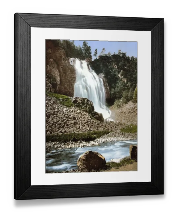 Framed Print : Espelandsfos, Odde, Odda, Hardangerfjord Framed Print : Espelandsfos, Odde, Odda, Hardangerfjord
