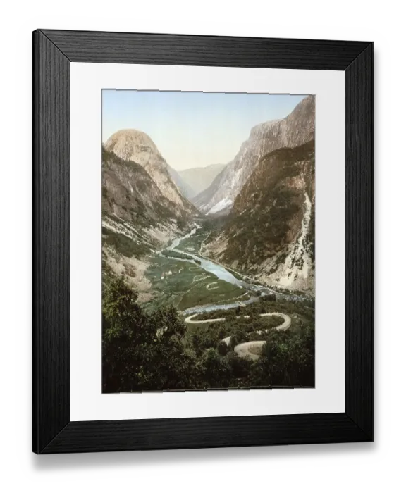 Framed Print : Naerodalen, Naeroydalen, Norway Framed Print : Naerodalen, Naeroydalen, Norway