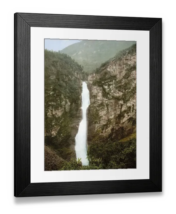 Framed Print : Stalheimskleven, Stalheimskleiva
