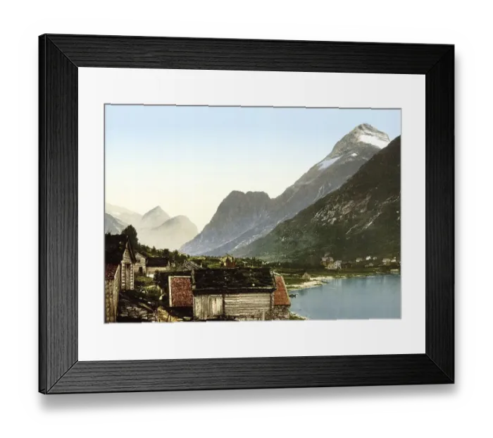 Framed Print : Olden, in the municipality of Stryn in the Norwegian province of Vestland Framed Print : Olden, in the municipality of Stryn in the Norwegian province of Vestland