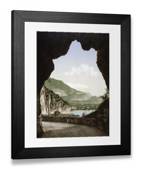 Framed Print : Ponale Street, Lake Garda, Italy Framed Print : Ponale Street, Lake Garda, Italy