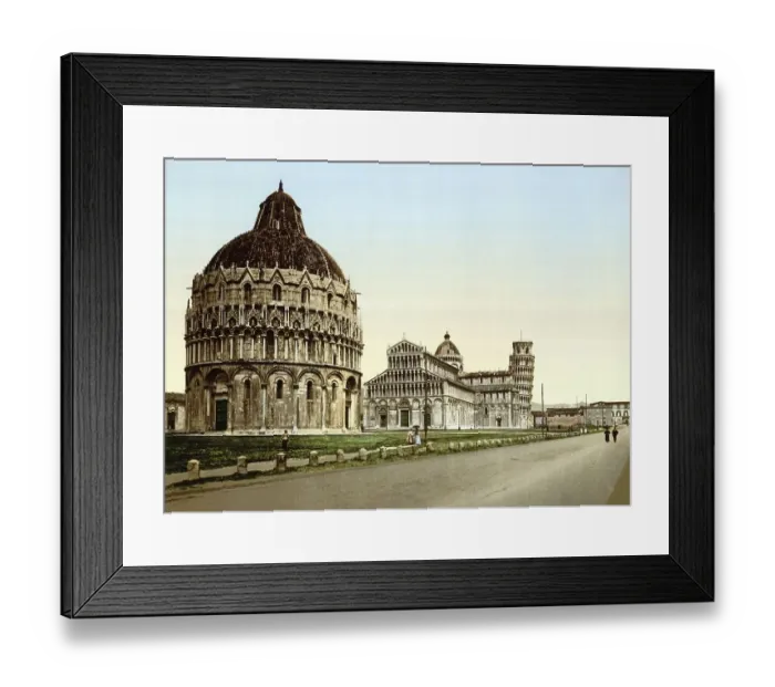 Framed Print : Domplatz, Pisa, Italien  /  Cathedral Square