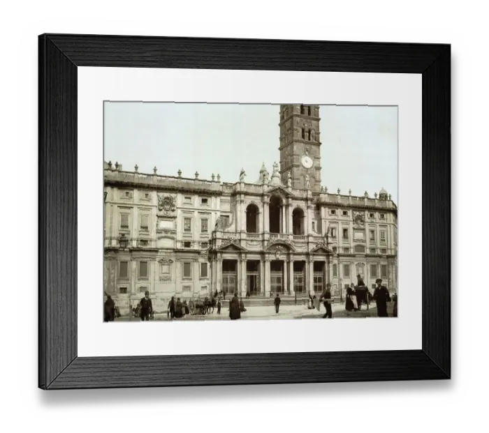 Framed Print : Santa Maria Maggiore, Rom, Italien  /  Rome