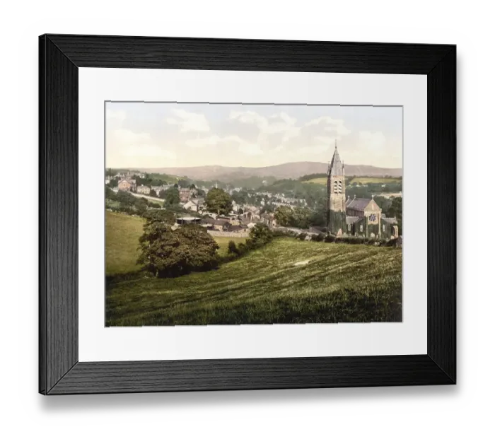 Framed Print : Von Westen, Tavistock, England / From the west Framed Print : Von Westen, Tavistock, England / From the west
