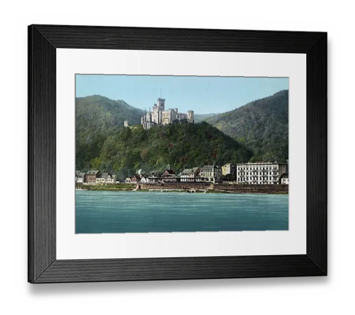 Framed Print : Stolzenfels Castle and Chapel, Rhine