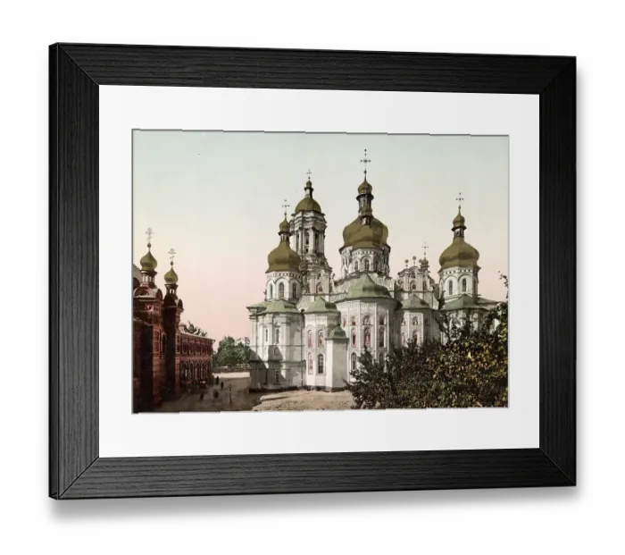 Framed Print : L'Eglise de la Lavra, St Sophia's Cathedral Framed Print : L'Eglise de la Lavra, St Sophia's Cathedral