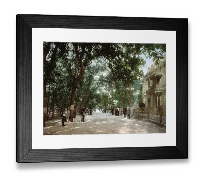 Framed Print : The Road to Scheveningen, Holland, c Framed Print : The Road to Scheveningen, Holland, c
