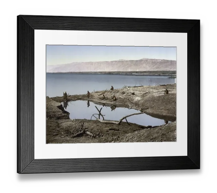 Framed Print : The Dead Sea, Jericho, Holy Land Framed Print : The Dead Sea, Jericho, Holy Land