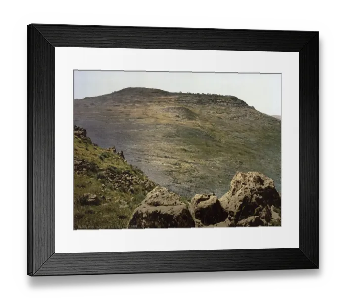 Framed Print : The Mount of Beatitudes, Capernaum Framed Print : The Mount of Beatitudes, Capernaum