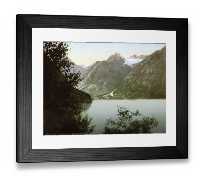 Framed Print : Lake Opstryn from Hjelle, Stryn Framed Print : Lake Opstryn from Hjelle, Stryn