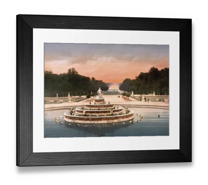 Framed Print : The Latone Basin, Bassin de Latone
