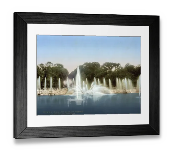 Framed Print : The Latone Basin, Bassin de Latone Framed Print : The Latone Basin, Bassin de Latone