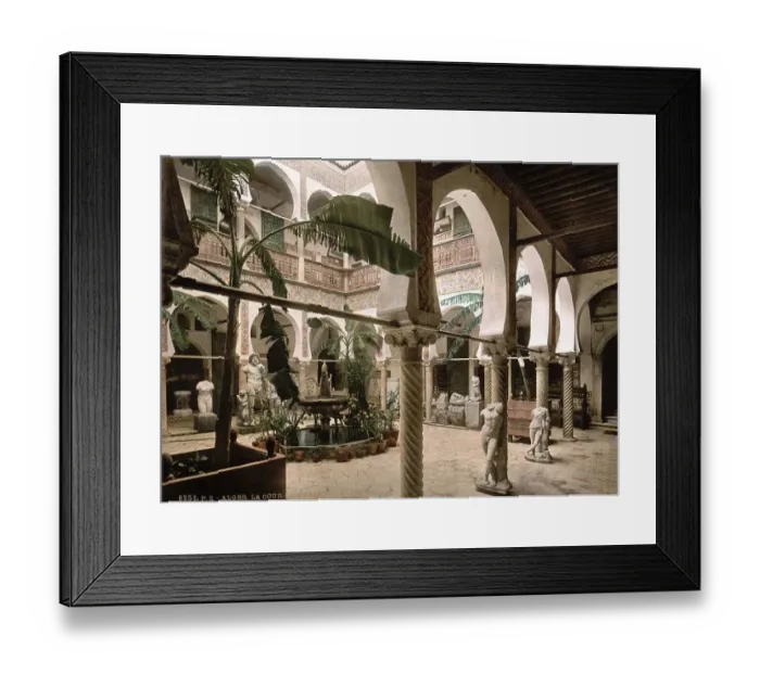 Framed Print : Museum Entrance Hall, Algiers, Algeria