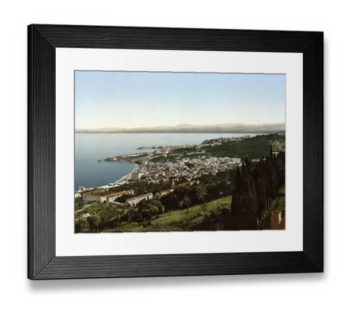 Framed Print : Notre Dame d'Afrique, Basilica of Our Lady of Africa