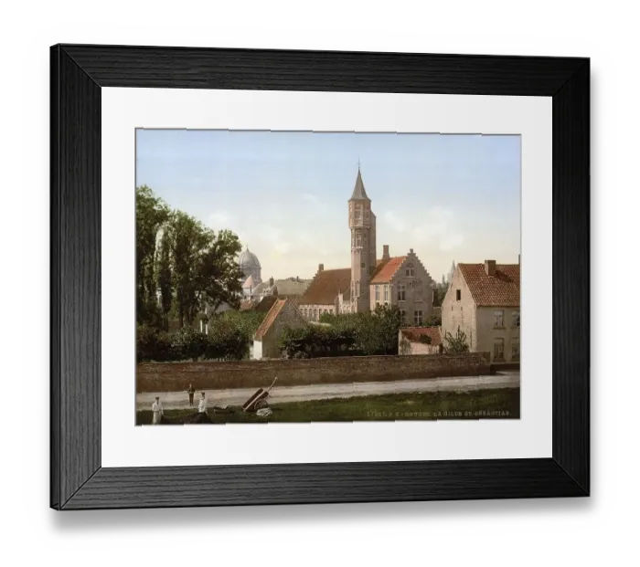 Framed Print : St Sebastian's Guild of Riflemen