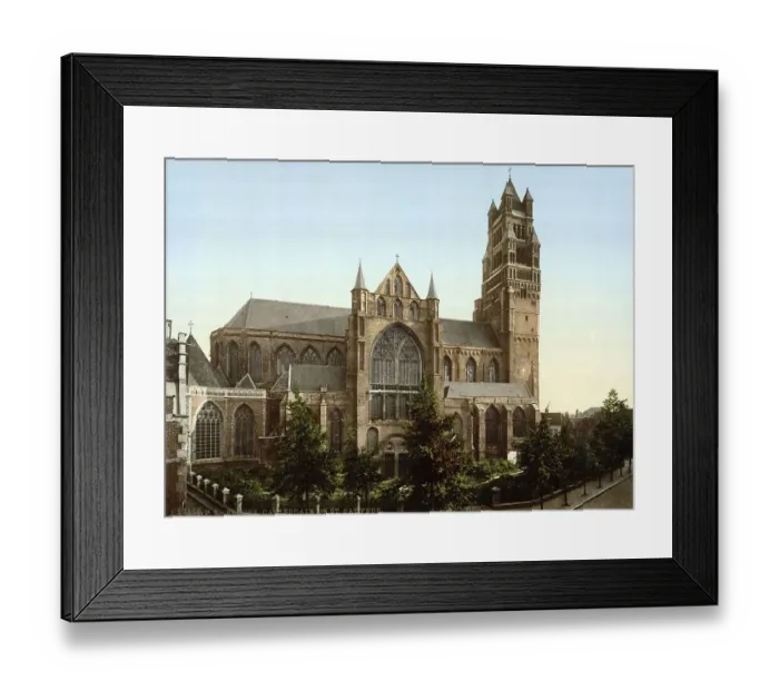 Framed Print : St Salvator's Cathedral of Bruges