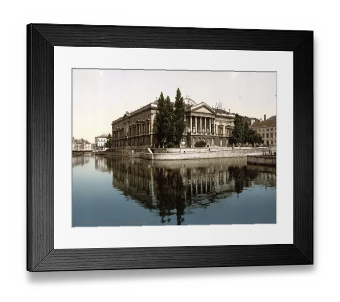 Framed Print : Palace of Justice, Ghent, Belgium