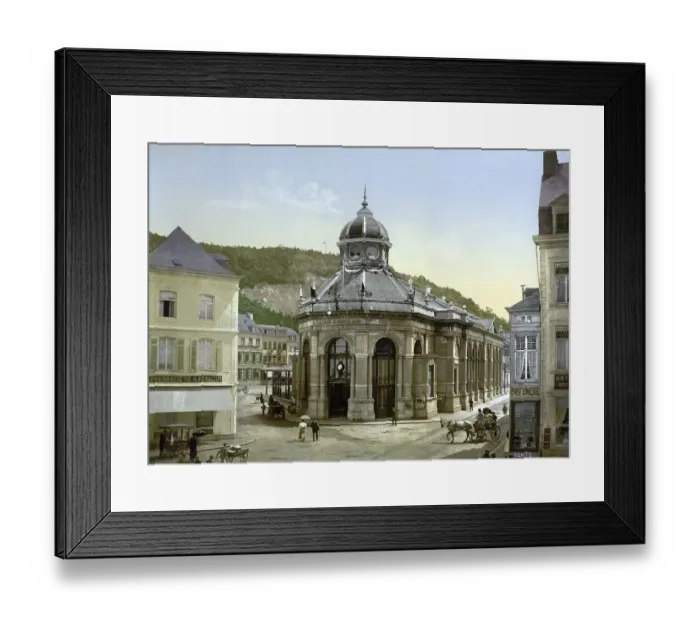 Framed Print : Pouhon, one of the springs in the spa town of Spa in Wallonia Framed Print : Pouhon, one of the springs in the spa town of Spa in Wallonia