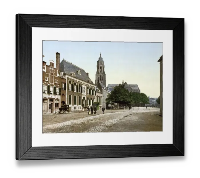 Framed Print : The Great Market in Arnhem, Arnhem Framed Print : The Great Market in Arnhem, Arnhem