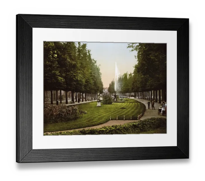 Framed Print : Janssingel in Arnhem, Arnhem, Holland Framed Print : Janssingel in Arnhem, Arnhem, Holland