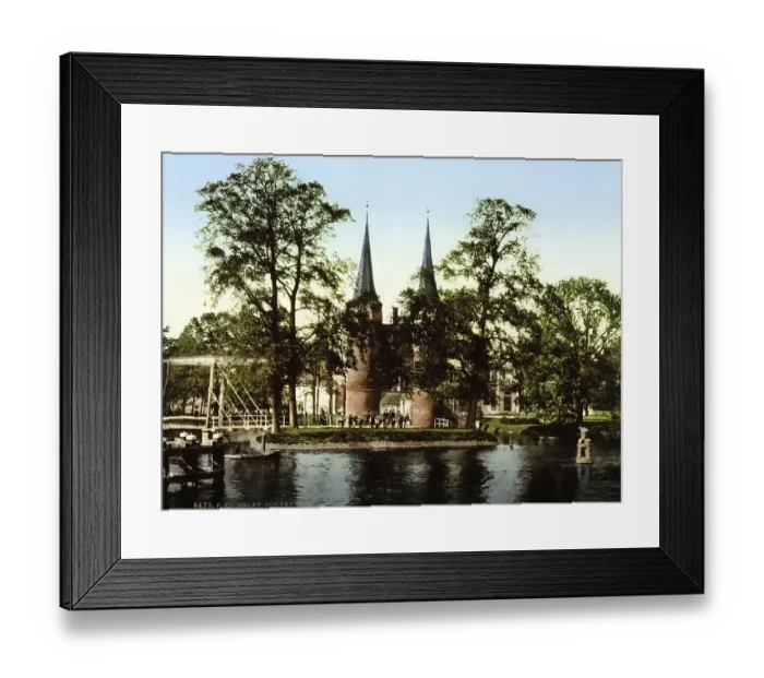 Framed Print : The East Gate, Delft, Netherlands Framed Print : The East Gate, Delft, Netherlands
