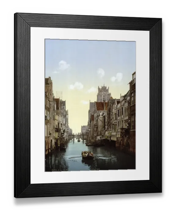 Framed Print : Voorstraatshaven, Dordrecht, Holland