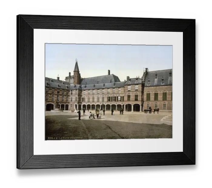Framed Print : Binnenhof, Innerer Hof, Hof van Holland