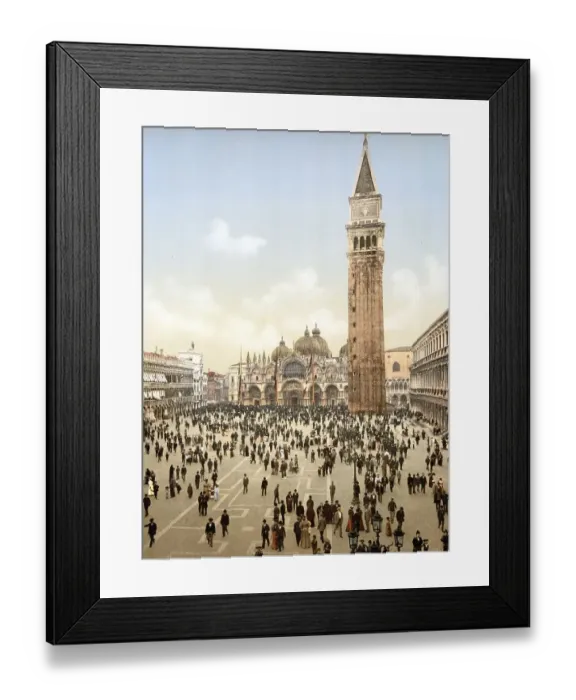 Framed Print : Concert in St Mark's Place