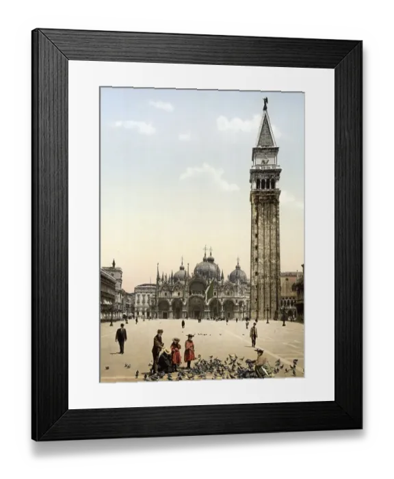 Framed Print : St Mark's Place, with campanile Framed Print : St Mark's Place, with campanile