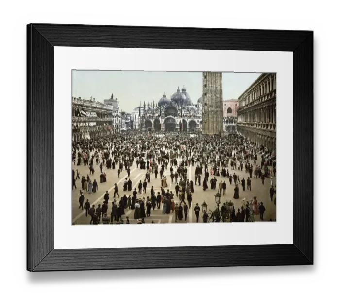 Framed Print : Concert in St Mark's Place