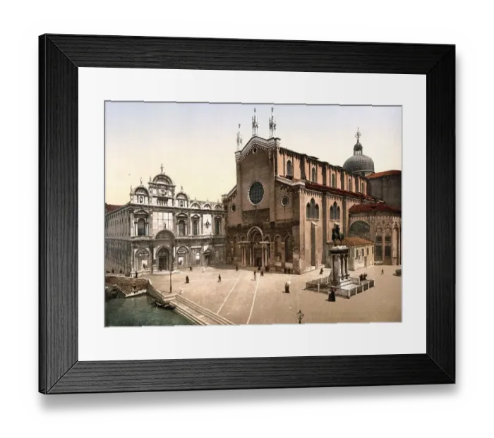 Framed Print : St. John and St. Paul Church, Venice