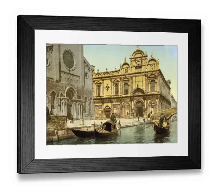 Framed Print : The Scuola Grande di San Marco is a building in Venice Framed Print : The Scuola Grande di San Marco is a building in Venice