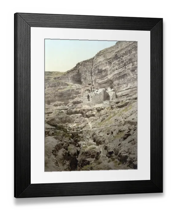 Framed Print : Convent of Elijah and Brook of Kerith Framed Print : Convent of Elijah and Brook of Kerith