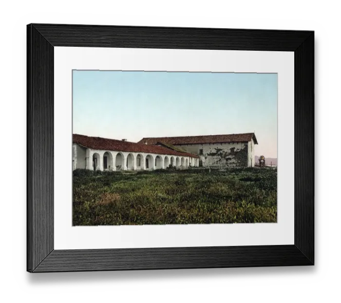 Framed Print : Mission San Miguel, California