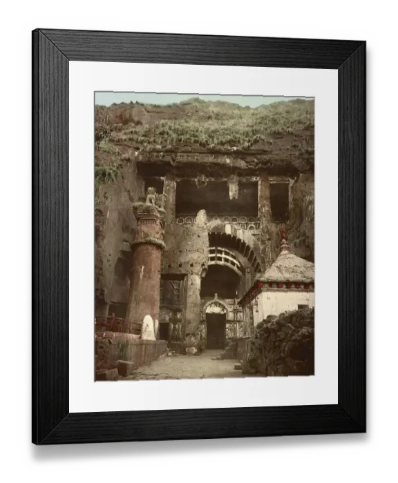 Framed Print : Karla Caves, Karli Caves, Karle Caves or Karla Cells