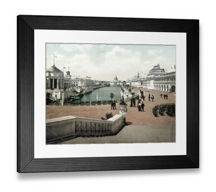 Framed Print : The Trans-Mississippi and International Exposition was a world's fair held in Omaha