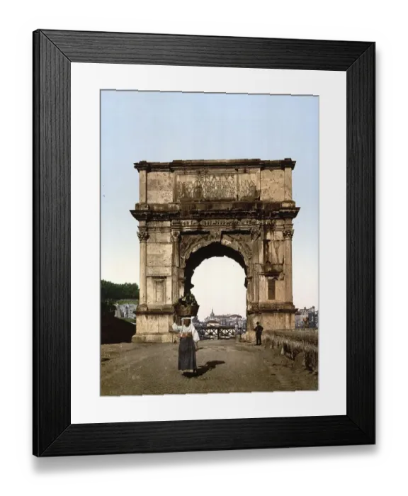 Framed Print : Triumphal Arch of Titus, Rome, Italy Framed Print : Triumphal Arch of Titus, Rome, Italy