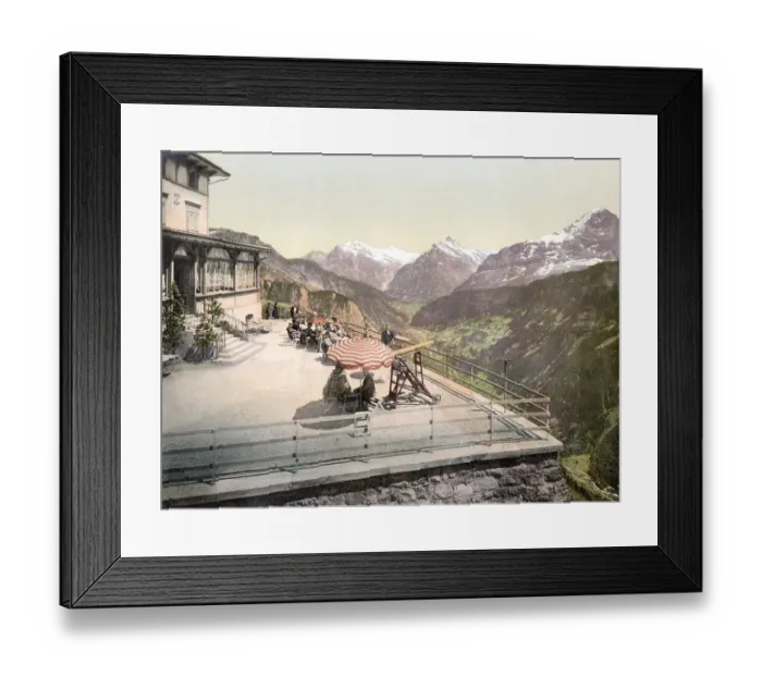 Framed Print : Wetterhorn, from Schynige Platte Framed Print : Wetterhorn, from Schynige Platte