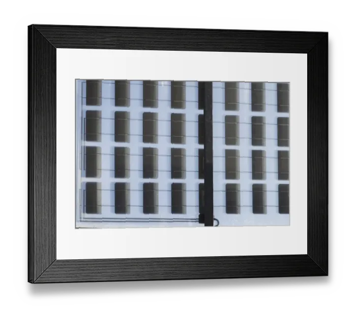 Framed Print : Solar cell on the solar tree in Ulm's Solar City residential district