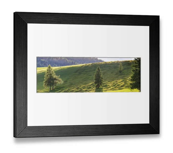 Framed Print : Buckelwiesen between Mittenwald and Kruen