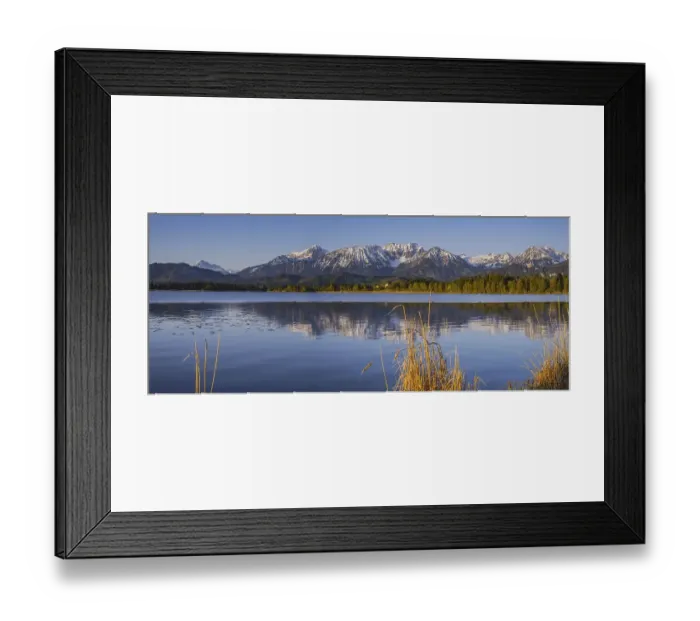 Framed Print : Sunrise, Hopfensee, near Fuessen Framed Print : Sunrise, Hopfensee, near Fuessen
