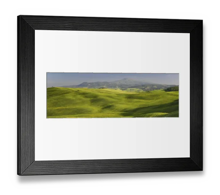 Framed Print : Landscape around Pienza, Val dOrcia