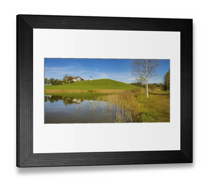 Framed Print : Hegratsrieder See, near Fuessen