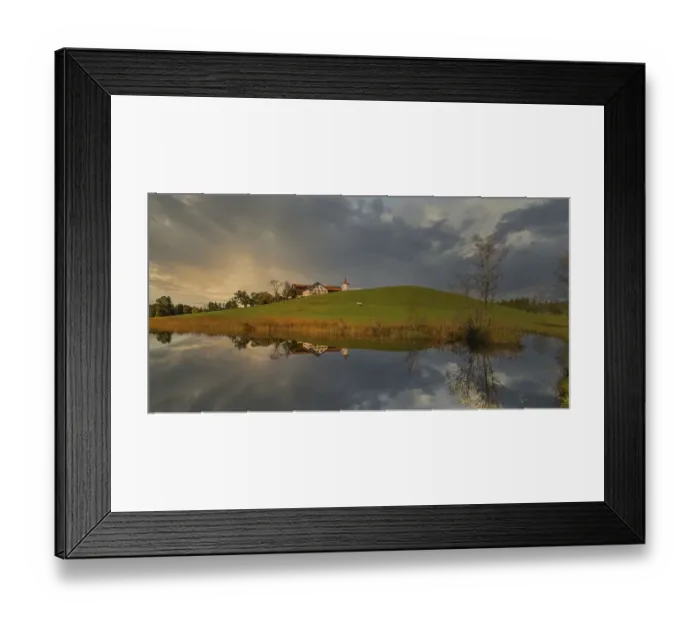 Framed Print : Hegratsrieder See, near Fuessen Framed Print : Hegratsrieder See, near Fuessen