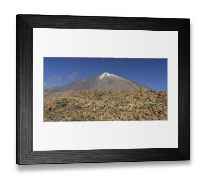 Framed Print : El Teide National Park, behind it Pico del Teide Framed Print : El Teide National Park, behind it Pico del Teide