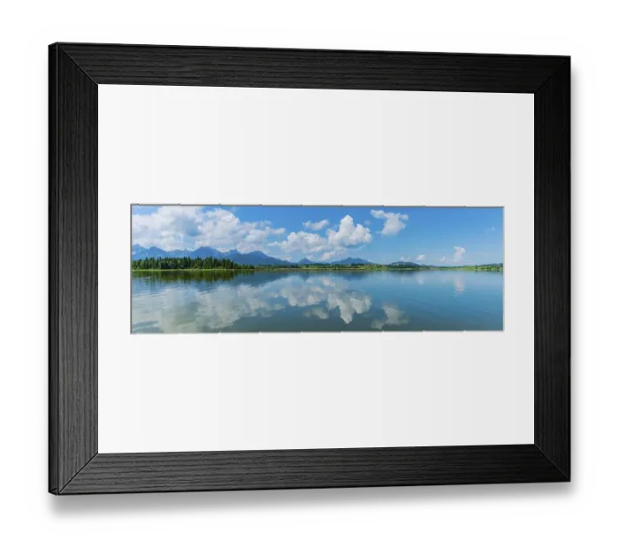 Framed Print : Hopfensee, Ostallgaeu, Allgaeu Framed Print : Hopfensee, Ostallgaeu, Allgaeu