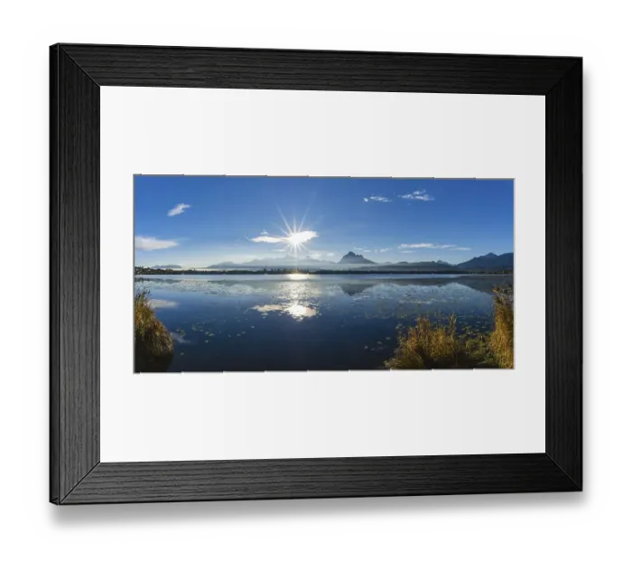 Framed Print : Sunrise, Hopfensee, near Fuessen Framed Print : Sunrise, Hopfensee, near Fuessen