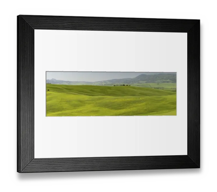Framed Print : Landscape around Pienza, Val dOrcia Framed Print : Landscape around Pienza, Val dOrcia