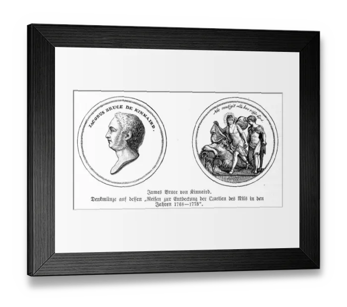 Framed Print : James Bruce of Kinnaird, 18th century